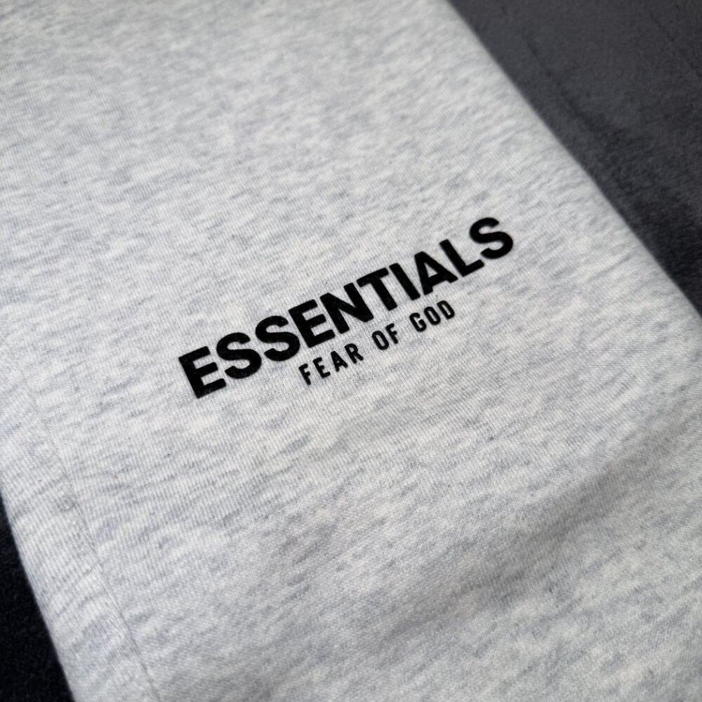 Combo Set Fear of God Essentials Light Oat Hoodie & Sweatpants BNWT Authentic ✅ - Picture 10 of 11